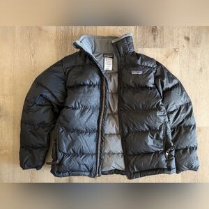 Patagonia Kids Goose Down Puffer Jacket Black